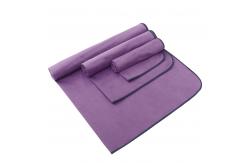 China Polyester and polyamide Microfiber Sports Towel With Mesh Bag Custom Logo supplier