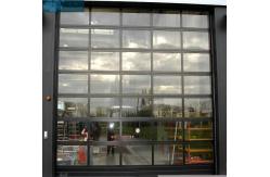China 0.326mm 3m Rail Polycarbonate Glass Panel Garage Doors supplier