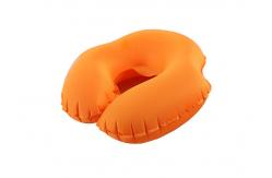 China U Shaped Inflatable Neck Pillow , Shredded Memory Self Inflating Neck Pillow supplier