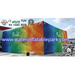 Commercial Printed  Inflatable Cube Tent With Logo / Inflatable Structure Tent