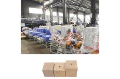 China Fumigation Free Sawdust Extruding Pallet Block Machine Automatic supplier