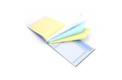 China Customized Wood Pulp Smooth Invoice Receipt 5 Plys NCR Paper Sharp Image supplier