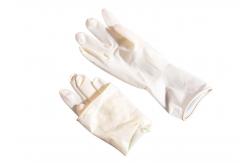 China Natural Latex OEM Surgical Glove 30cm For Customization supplier
