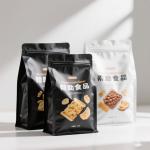 ​Black Smell-Proof Mylar Bags With Zip Lock | 5.0 Mil Thickness & Hologram Anti-Counterfeiting for sale