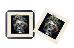 China SGS 3d Lenticular Picture With PS Frame 0.6mm Pet Thickness 5d Photos supplier