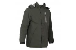China Snow Windbreaker Electric Coat Warmer Polyester Heated Cotton Jacket with Hood supplier