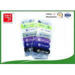 Colored  nylon cable ties 6pcs / bag convenient / portable feature for sale