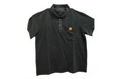China Breathable Short Sleeve Anti Static Polo Shirts For Semiconductor Industry supplier