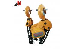 China Galvanized G80 Load 3M Lifting Chain Pulley Block supplier