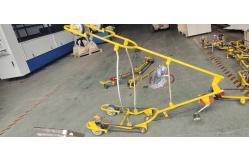China Two Four Bundle Conductors Overhead Line Bicycle Cart Stringing Tools supplier