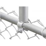Metal 3mm 6 Ft Cyclone Fence Hot Dipped Galvanized Wire for sale
