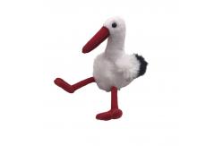 China Repeating Recording Plush Toy Moving White Stork supplier
