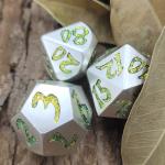 Precision RPG Dice7 Dice Set Friendly For Tabletop Gaming Metal Polyhedral for sale