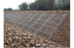 China 6x2x0.3M Stone Wall Wire Mesh  Wire Gabion Cages 60x80mm supplier