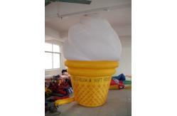 China inflatable product model replica / inflatable advertising giant icecream supplier