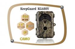 China Waterproof IP54 8MP Trial Camera Wildlife Motion Camera KeepGuard 680NV supplier