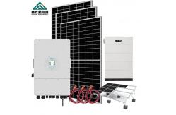 China Industrial Residential Hybrid Rooftop Solar System For 24h Work Time supplier