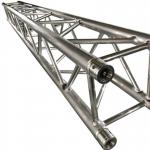 6061-T6 Aluminum Spigot Truss 400*400mm Portable Aluminium Roof Trusses for sale
