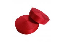 China Red 2.5cm Nylon Webbing Canvas Woven 25mm Nylon Strap Non Elastic supplier