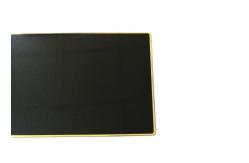 China Shiny Gold Black Metal Membership Card Printing With Chip supplier