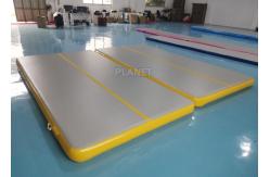China Double Triple Stitching 4x2x0.2m Inflatable Air Tumble Track supplier