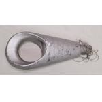 Customized Short Bow Socket EN 13411-4 Closed Spelter Socket Manufacturer for sale