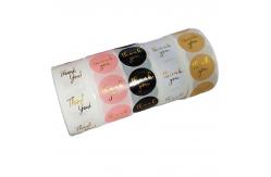 China Candle Packaging Seal Sticker Label Paper Material Customized Shape supplier