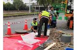 China Inversion CIPP Liner Trenchless Technology Training Repair From Damage Film To Protect supplier