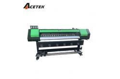 China LED UV Roll To Roll Printing Machine With 2pcs/4pcs Epson I3200 Printhead supplier