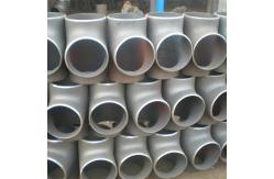 China Threaded Connection Copper Nickel Equal Tee with Brass Coating supplier