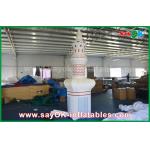 Islam Tower Custom Inflatable Products With White Oxford Cloth , 3m Height for sale