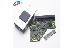 China 3.15g/Cm3 No Further Adhesive Coating Cpu Thermal Pad Silicone supplier
