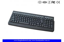 China Dual Track / Three Tracks Plastic Keyboard With Integrated Magnetic Card Reader supplier