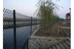 China Simple System 3.0mm Metal Chain Link Fencing With Fittings supplier