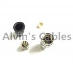 Hirose 8 Pin Circular Metal Connectors HR25-7TP-8P Silver Contact Plating