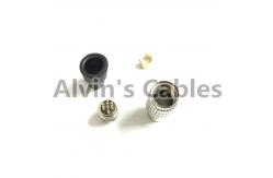 China Hirose 8 Pin Circular Metal Connectors HR25-7TP-8P Silver Contact Plating supplier