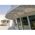 Decorative Aluminum Sunshade Perforated Mesh Panels 0.8mm Thick for sale
