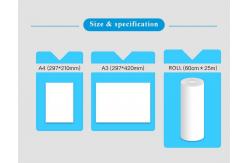 China Printable TPE Removable Material Roll Erasable Whiteboard Sheet Roll supplier
