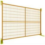 Secure galvanized movable fence temporary fence steel  temporary fence