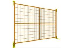 China Secure galvanized movable fence temporary fence steel  temporary fence supplier
