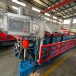 Width Adjustable 18 To 24 Single Solid Panel Sectional Garage Door Roll Forming Machine for sale
