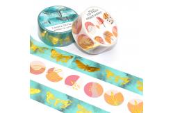 China Custom Printed Clear Foil Washi Tape Waterproof Washi Paper Tape supplier