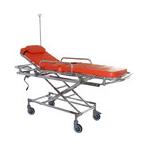 Good Quality Manual Luxurious Backrest Adjustable Hospital Patient Stretcher Height Adjustable Transport Trolley for sale
