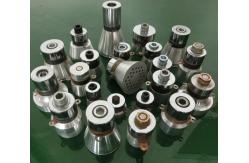 China Double Frequency 25K / 40 khz transducer , piezoelectric ultrasound transducer Multi frequency supplier