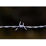 Use Of Prison Walls Double Strand Traditional Twist Electro Barbed Wire Coils