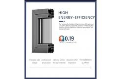China Double Glazed Aluminium Casement Window , Chain Winder Awning Window supplier