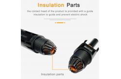 China PC Parallel 1000VDC Solar Cable Connectors IP67 supplier