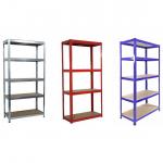 Adjustable Steel Light Duty Shelving 5 Layer Boltless Rack Used in Industrial Storage for sale