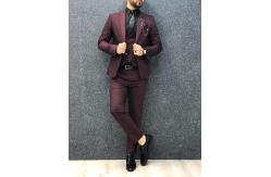 China Wedding Wool Tuxedo 3 Piece Suit For Men Slim Fit supplier