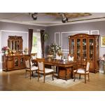 Xinyu Combination Luxury Wood Dining Room Sets European Dining Table Set 6 Seaters for sale